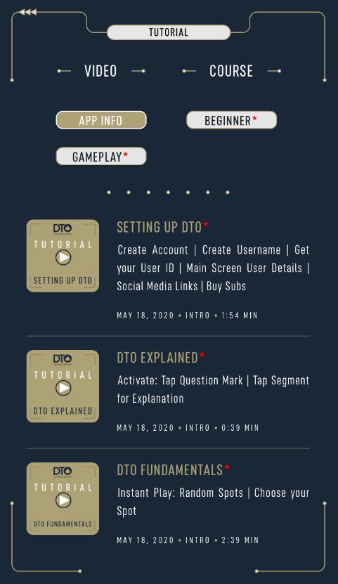 DTO Poker App Video Tutorial